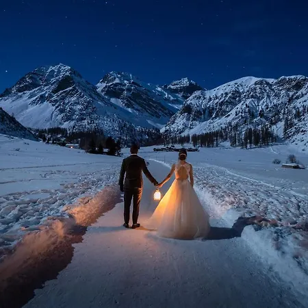 ホテル Walserhuus Sertig Sertig Döfli